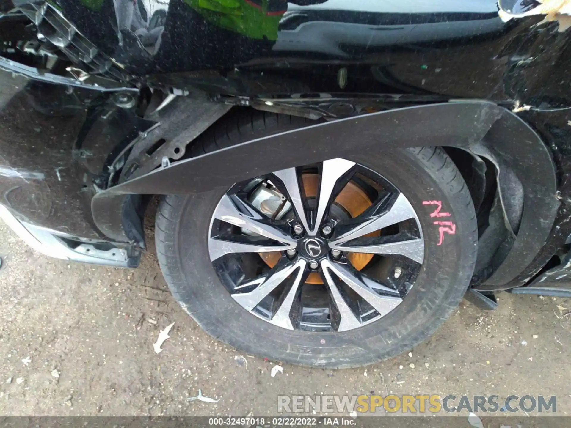 12 Photograph of a damaged car JTJSARDZ9L5004832 LEXUS NX 2020