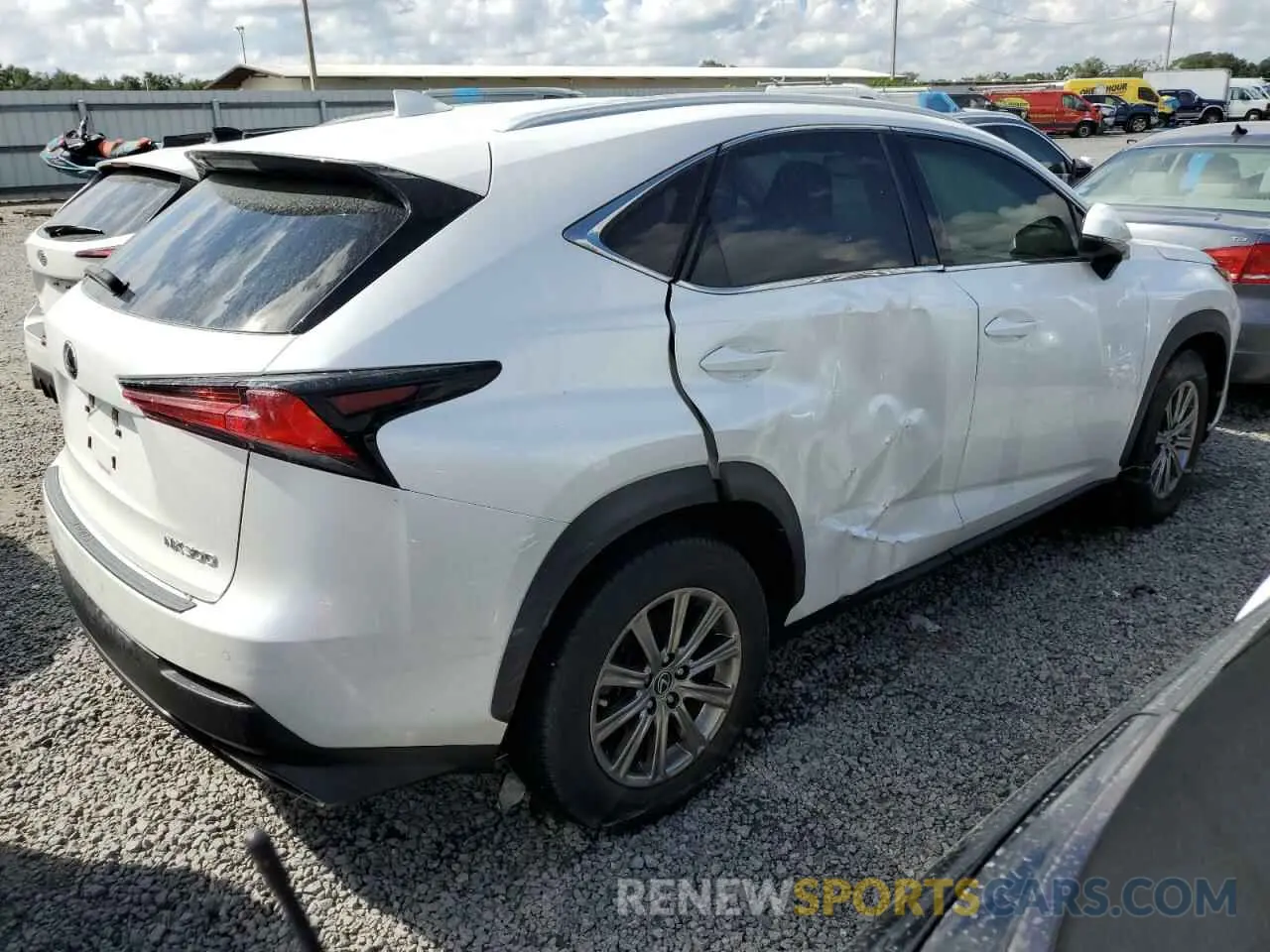 3 Photograph of a damaged car JTJDARBZ0M5020737 LEXUS NX 2021