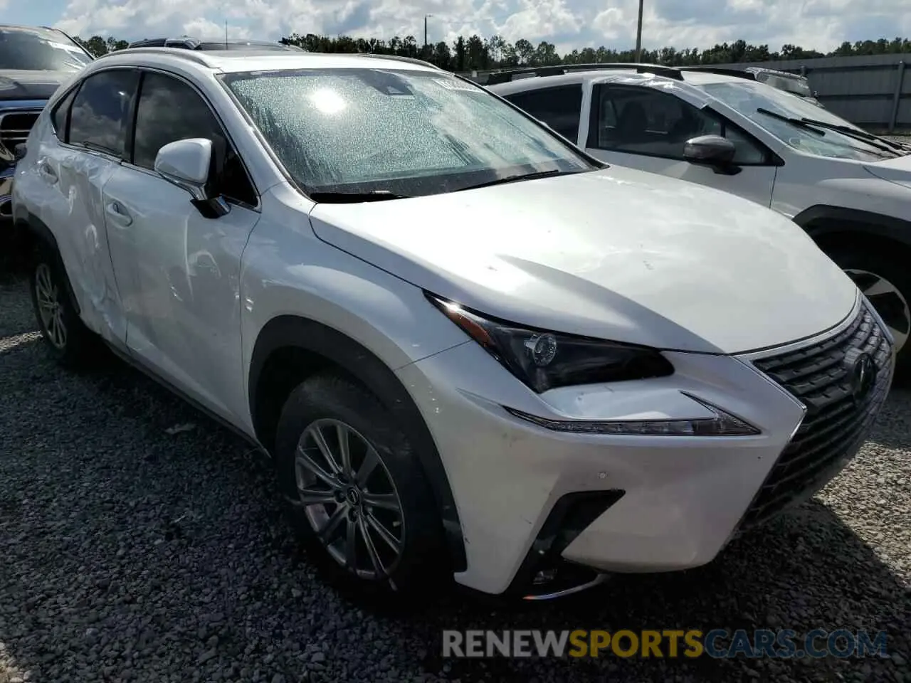 4 Photograph of a damaged car JTJDARBZ0M5020737 LEXUS NX 2021
