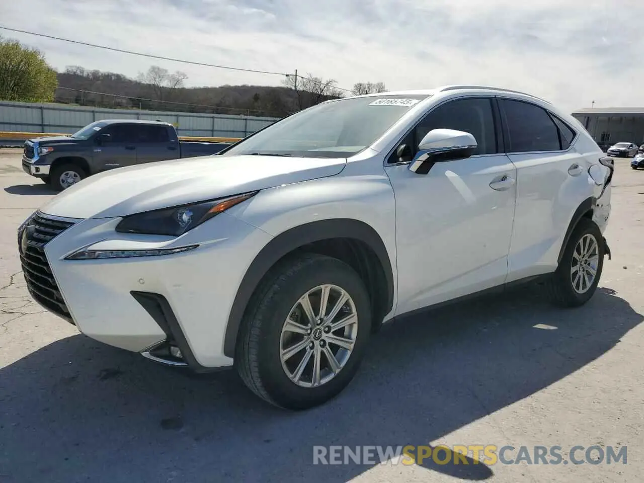 1 Photograph of a damaged car JTJDARBZ0M5032113 LEXUS NX 2021