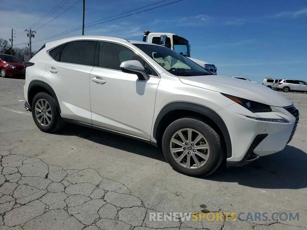 4 Photograph of a damaged car JTJDARBZ0M5032113 LEXUS NX 2021