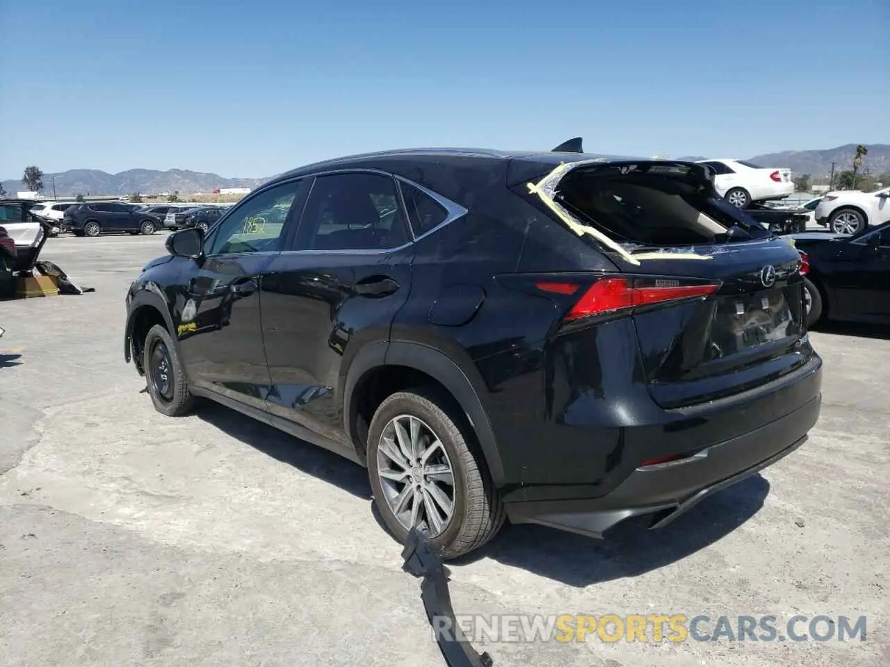 3 Photograph of a damaged car JTJDARBZ0M5035819 LEXUS NX 2021