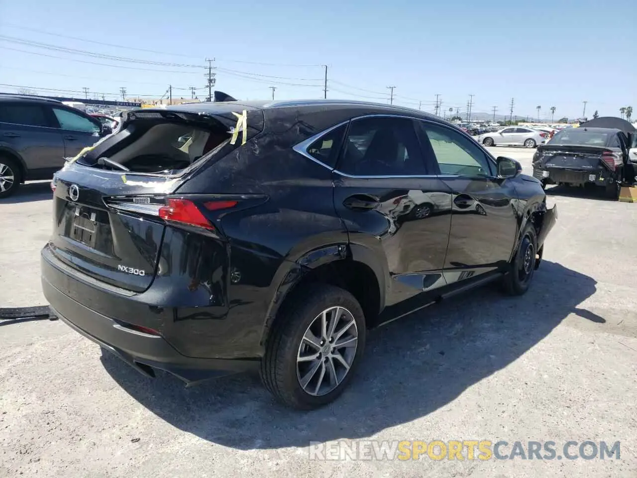 4 Photograph of a damaged car JTJDARBZ0M5035819 LEXUS NX 2021