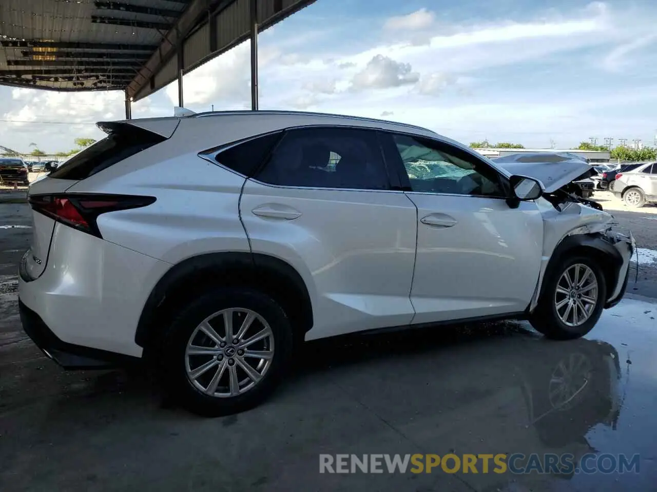 3 Photograph of a damaged car JTJDARBZ1M2179445 LEXUS NX 2021