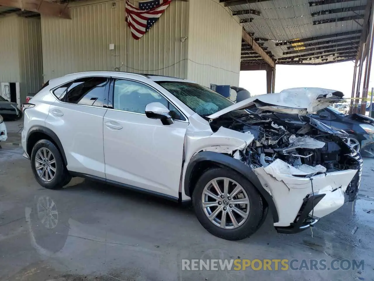 4 Photograph of a damaged car JTJDARBZ1M2179445 LEXUS NX 2021