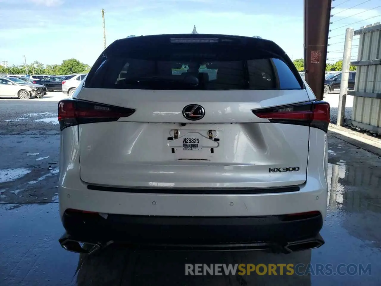 6 Photograph of a damaged car JTJDARBZ1M2179445 LEXUS NX 2021