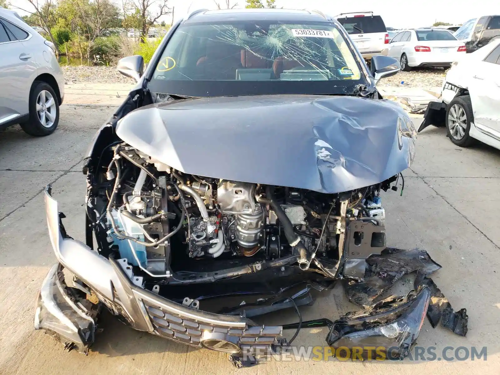 9 Photograph of a damaged car JTJDARBZ1M2191434 LEXUS NX 2021