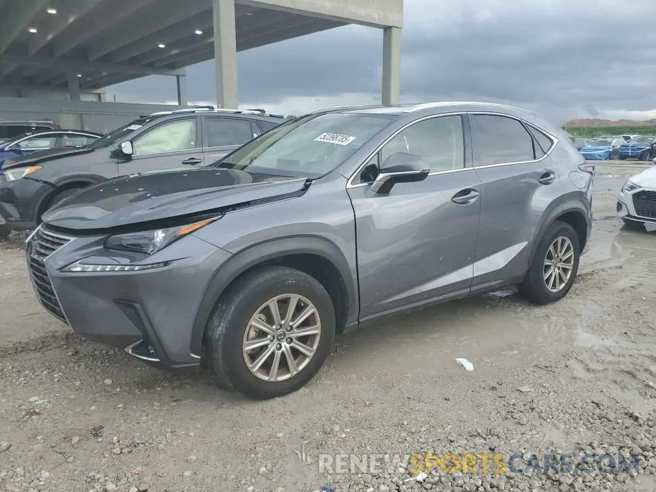 1 Photograph of a damaged car JTJDARBZ1M2191630 LEXUS NX 2021