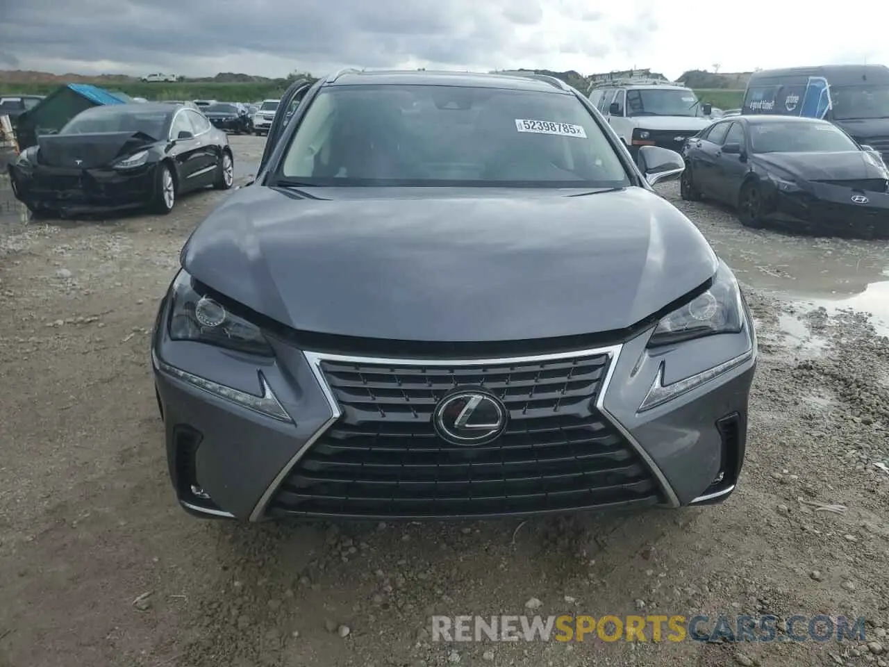 5 Photograph of a damaged car JTJDARBZ1M2191630 LEXUS NX 2021