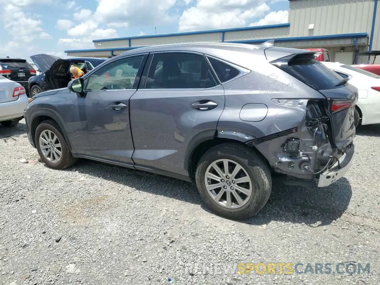2 Photograph of a damaged car JTJDARBZ1M2196262 LEXUS NX 2021