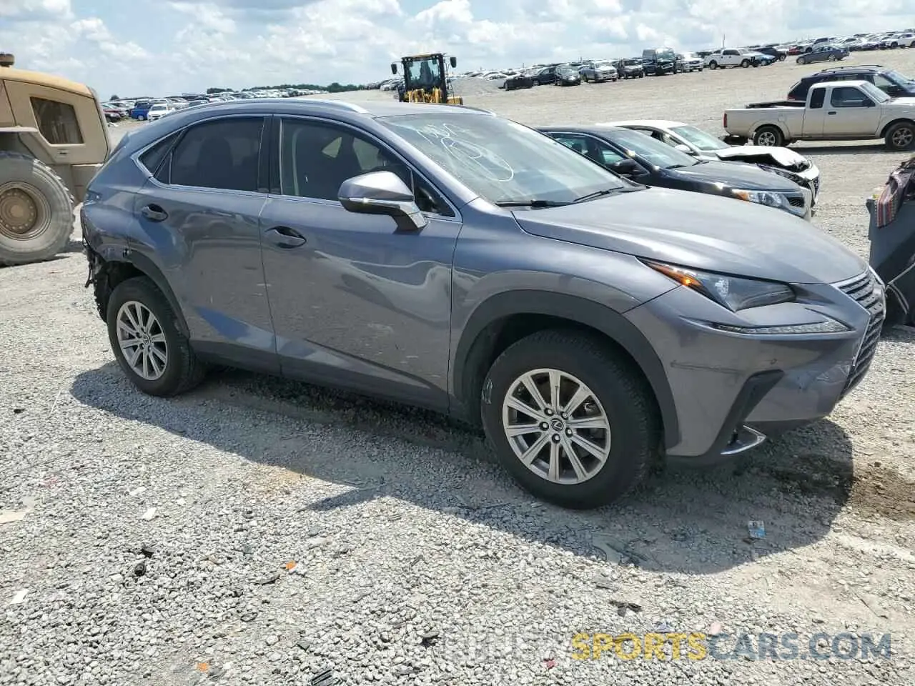 4 Photograph of a damaged car JTJDARBZ1M2196262 LEXUS NX 2021