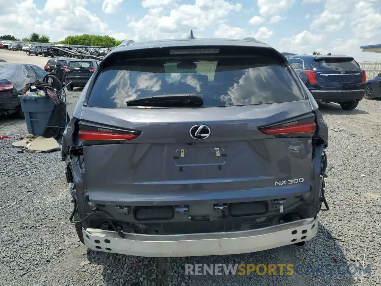 6 Photograph of a damaged car JTJDARBZ1M2196262 LEXUS NX 2021