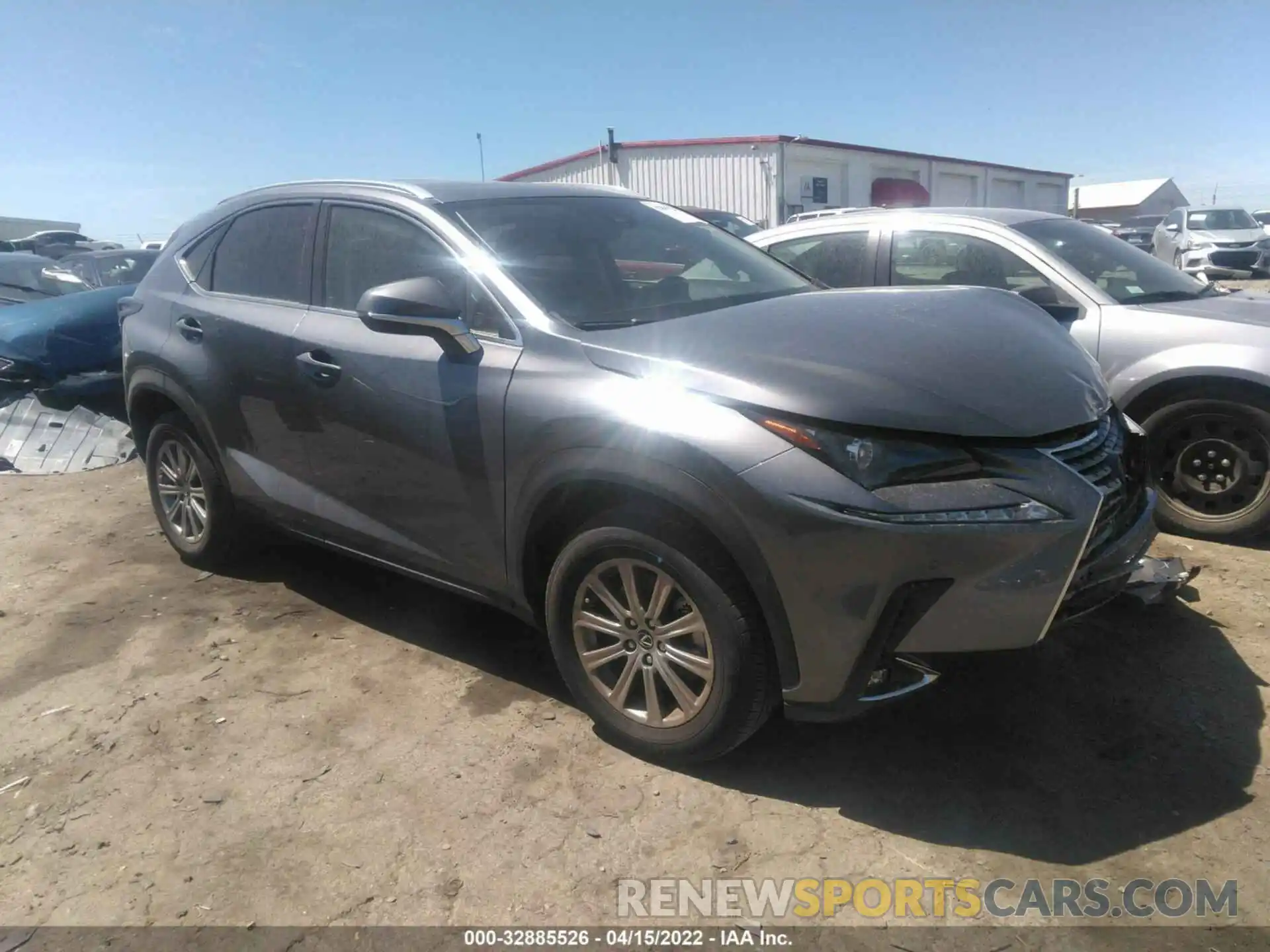 1 Photograph of a damaged car JTJDARBZ1M2196679 LEXUS NX 2021