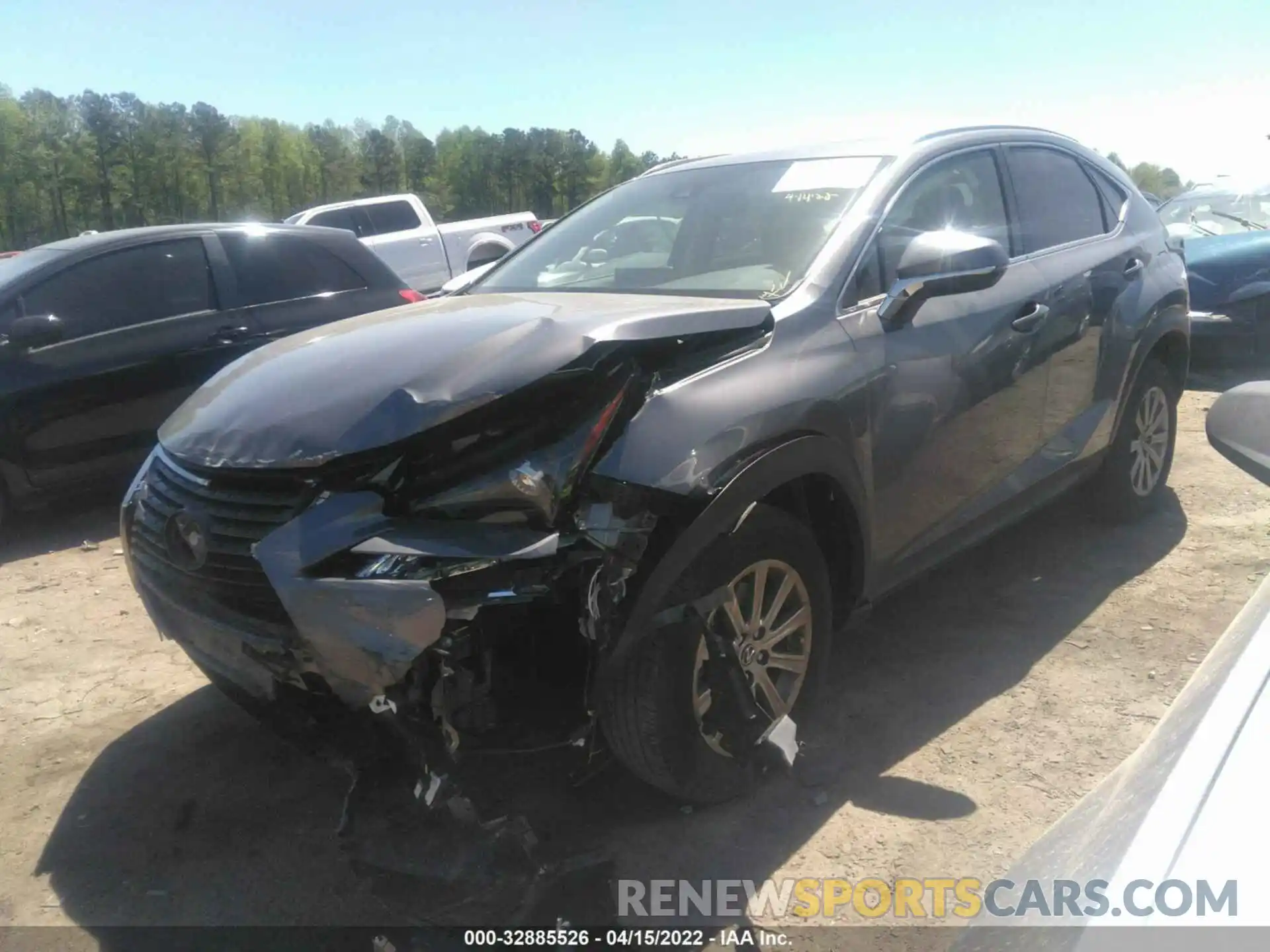 2 Photograph of a damaged car JTJDARBZ1M2196679 LEXUS NX 2021