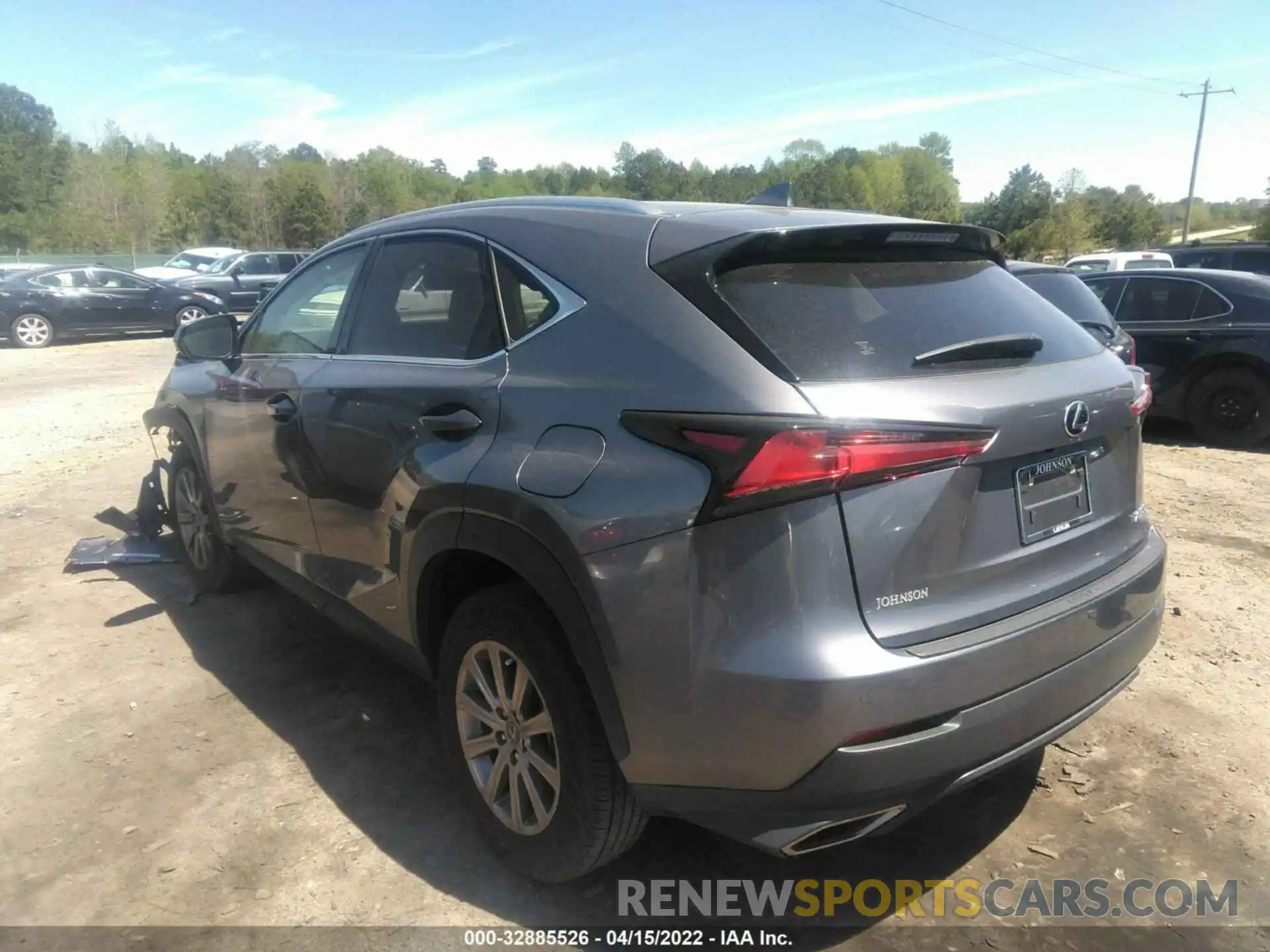 3 Photograph of a damaged car JTJDARBZ1M2196679 LEXUS NX 2021