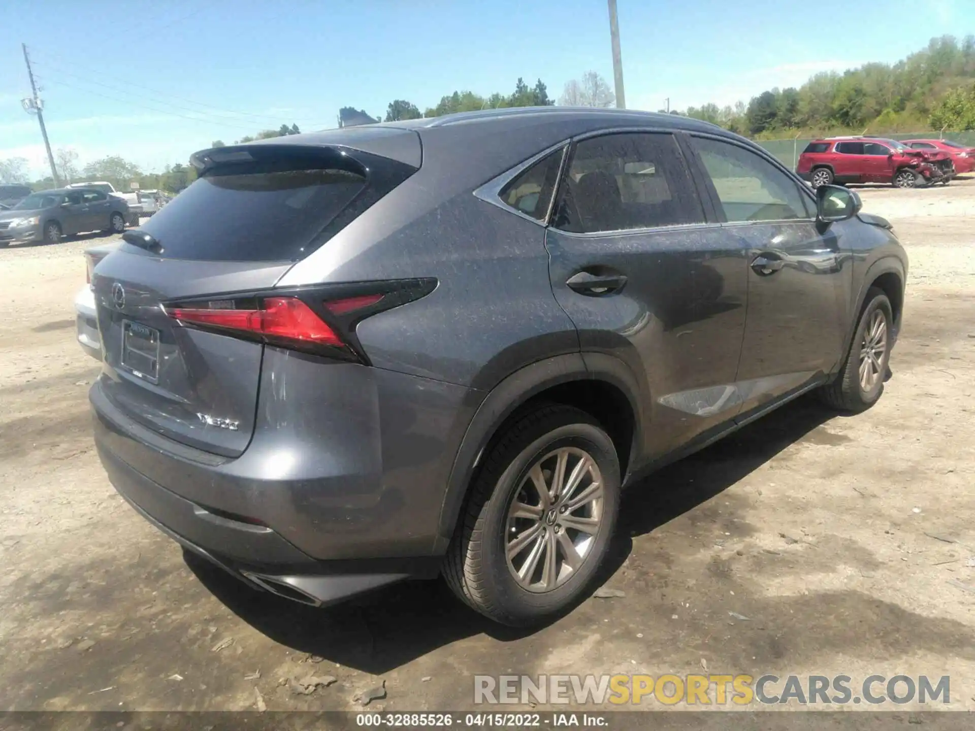 4 Photograph of a damaged car JTJDARBZ1M2196679 LEXUS NX 2021