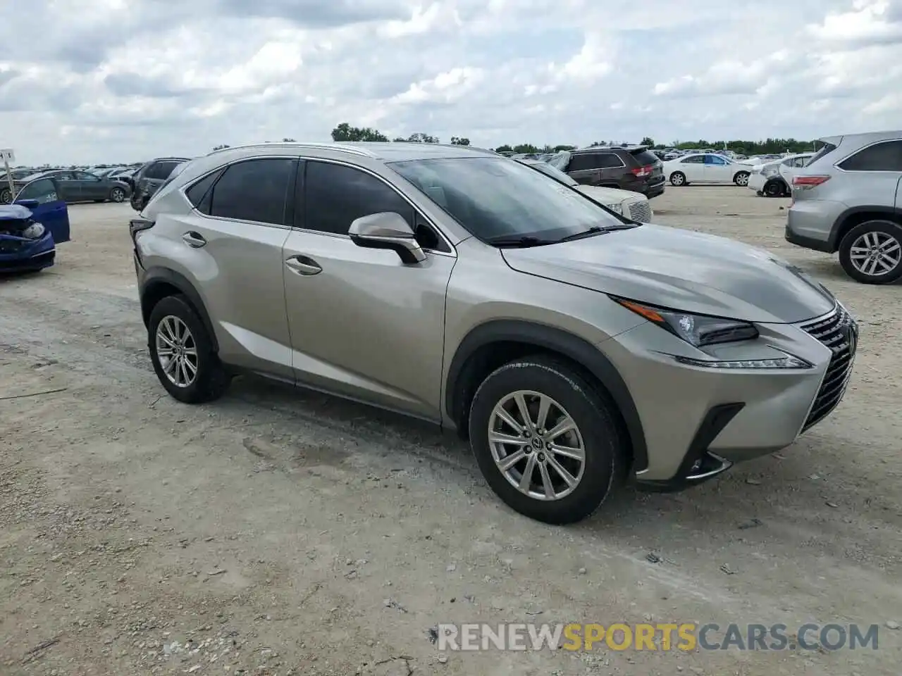 4 Photograph of a damaged car JTJDARBZ1M2196987 LEXUS NX 2021