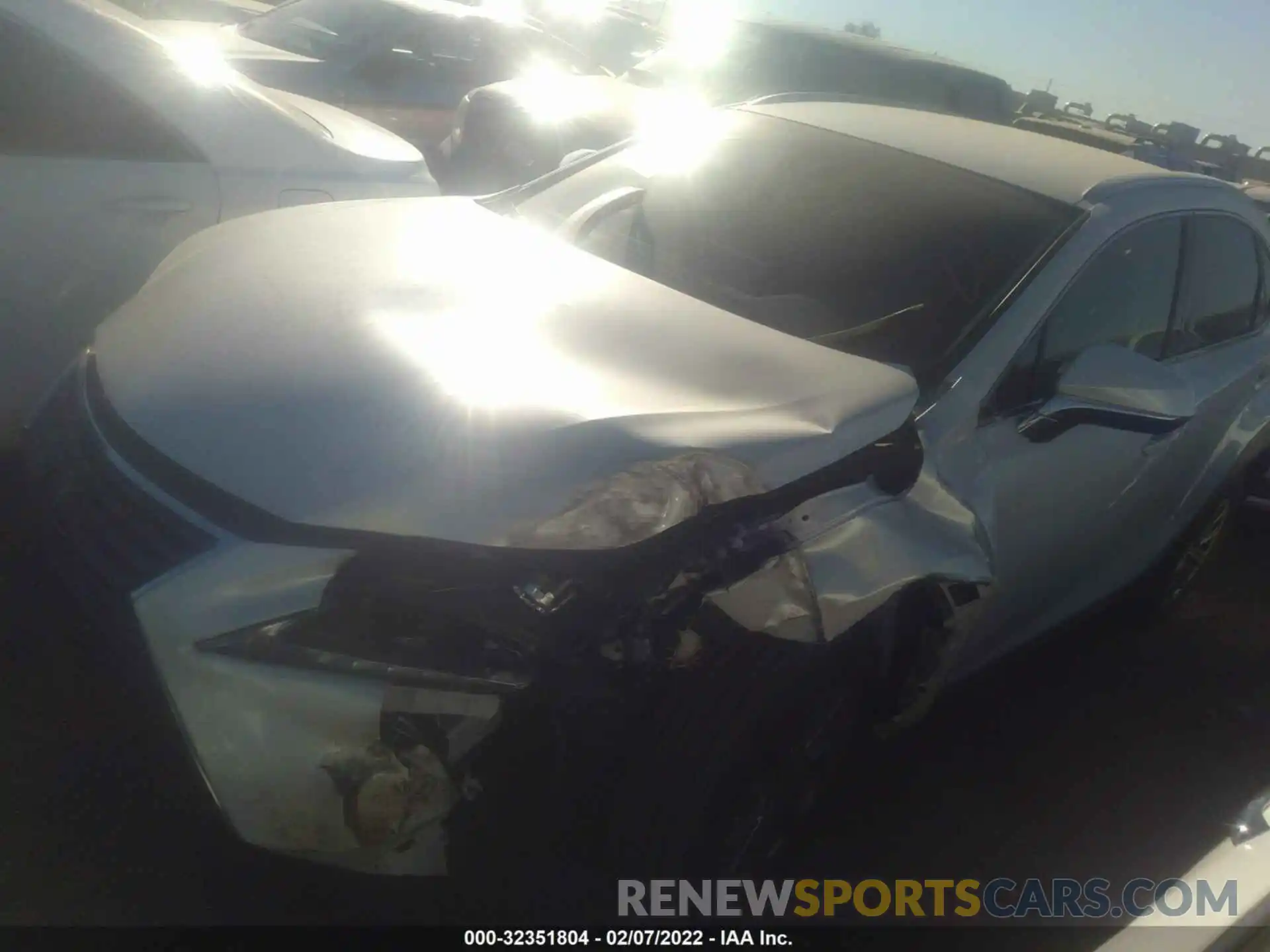 2 Photograph of a damaged car JTJDARBZ1M5025428 LEXUS NX 2021