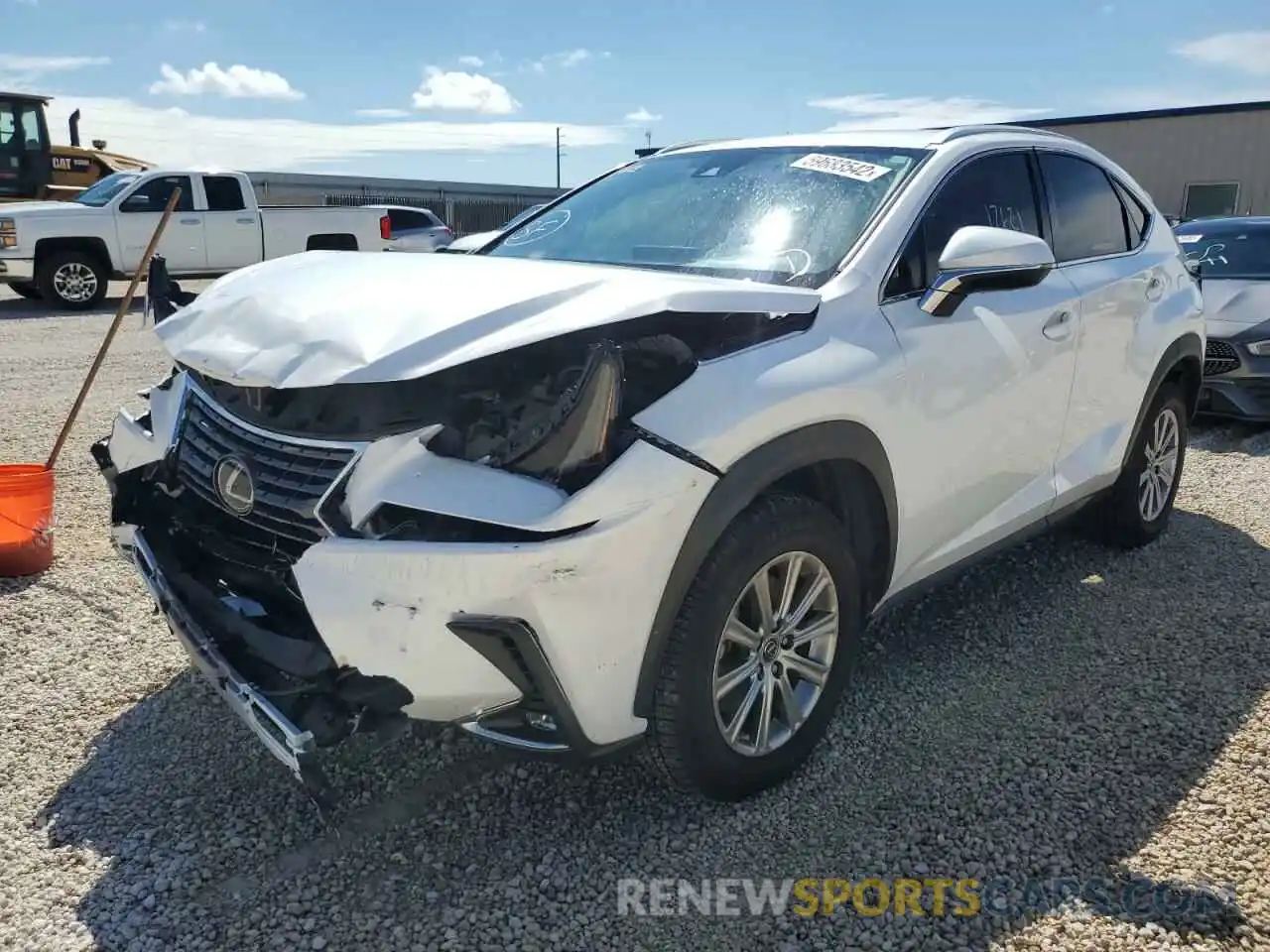 2 Photograph of a damaged car JTJDARBZ1M5032993 LEXUS NX 2021