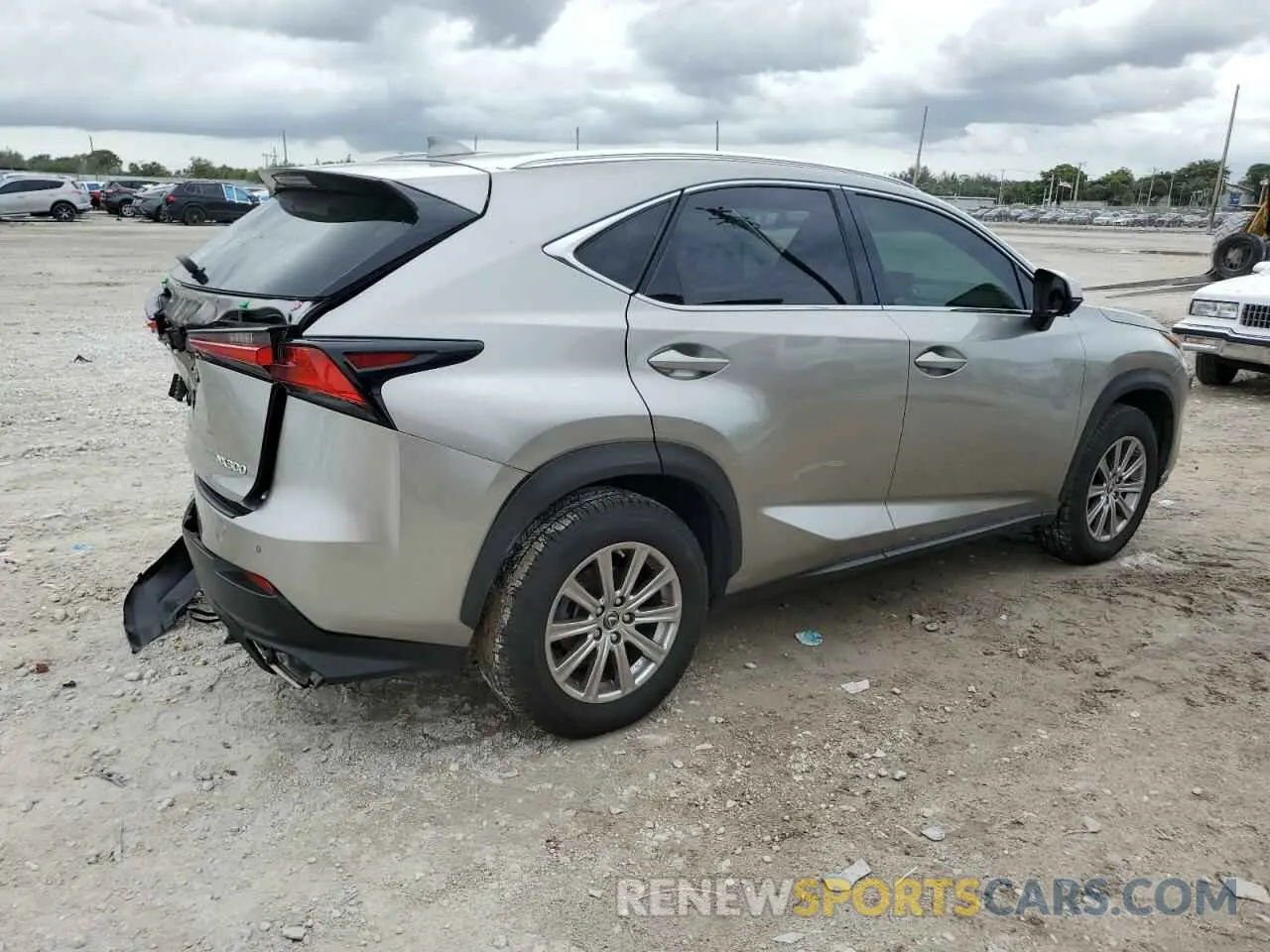 3 Photograph of a damaged car JTJDARBZ1M5034193 LEXUS NX 2021