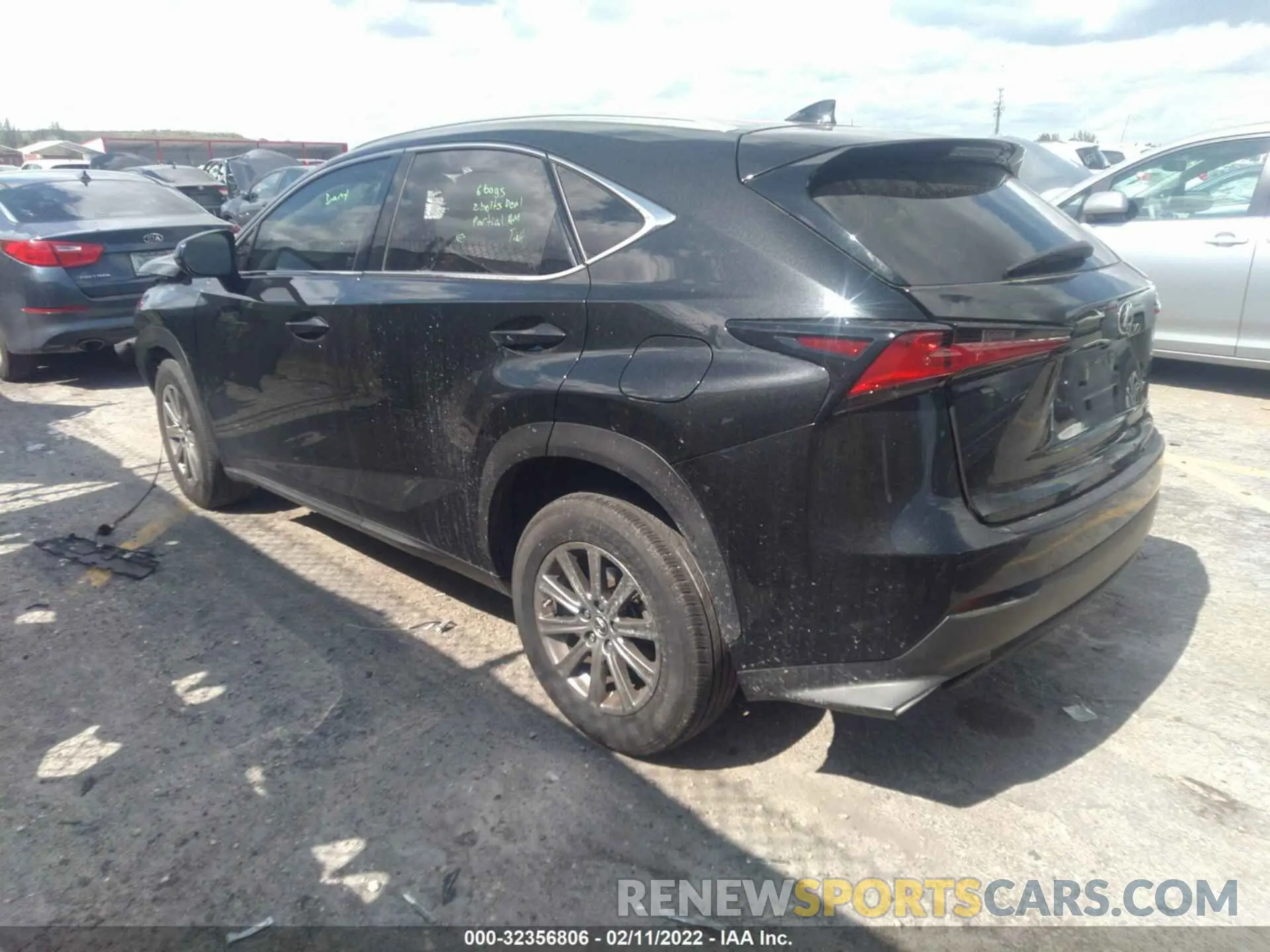 3 Photograph of a damaged car JTJDARBZ2M2179289 LEXUS NX 2021
