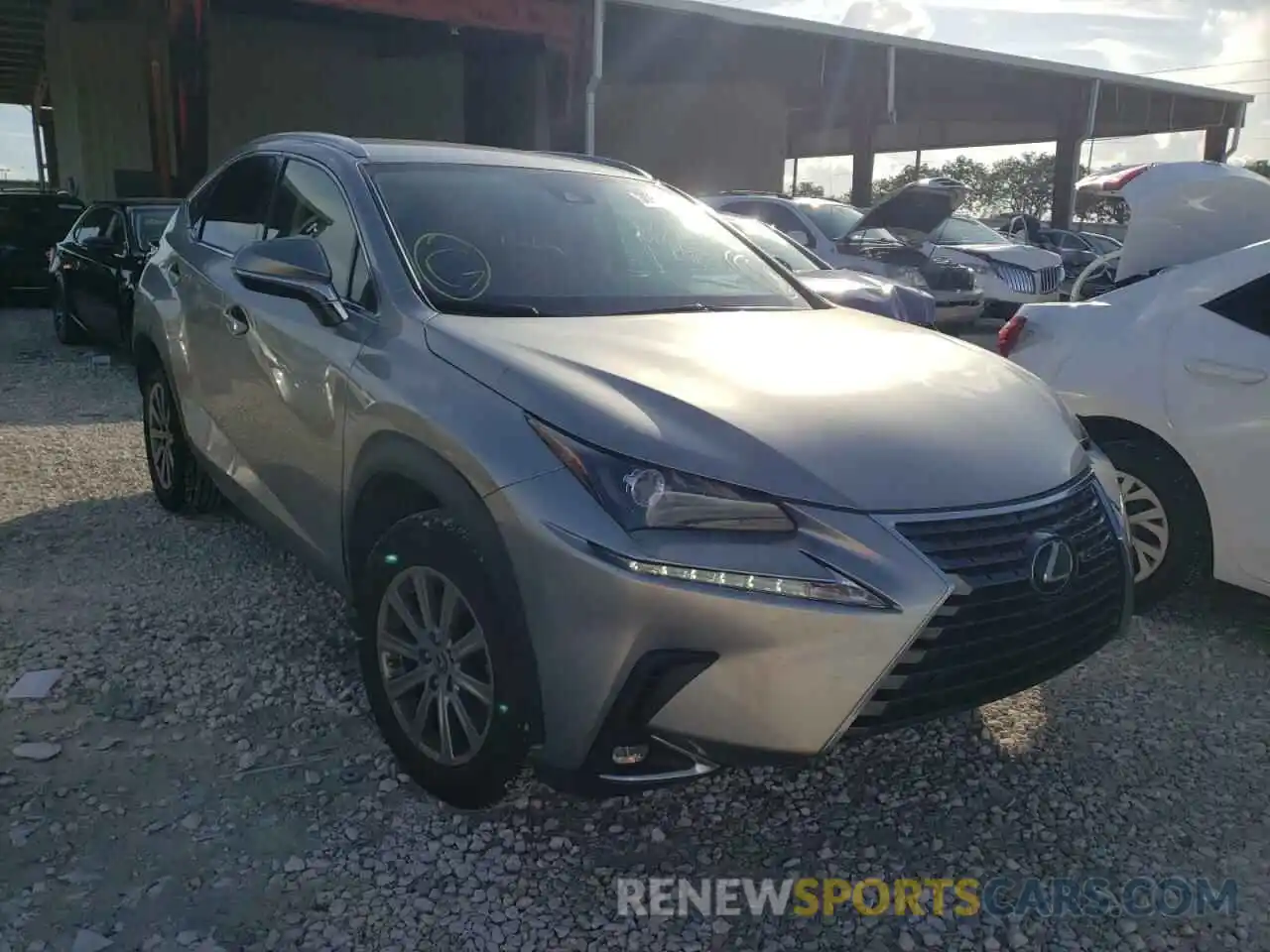 1 Photograph of a damaged car JTJDARBZ2M2183911 LEXUS NX 2021