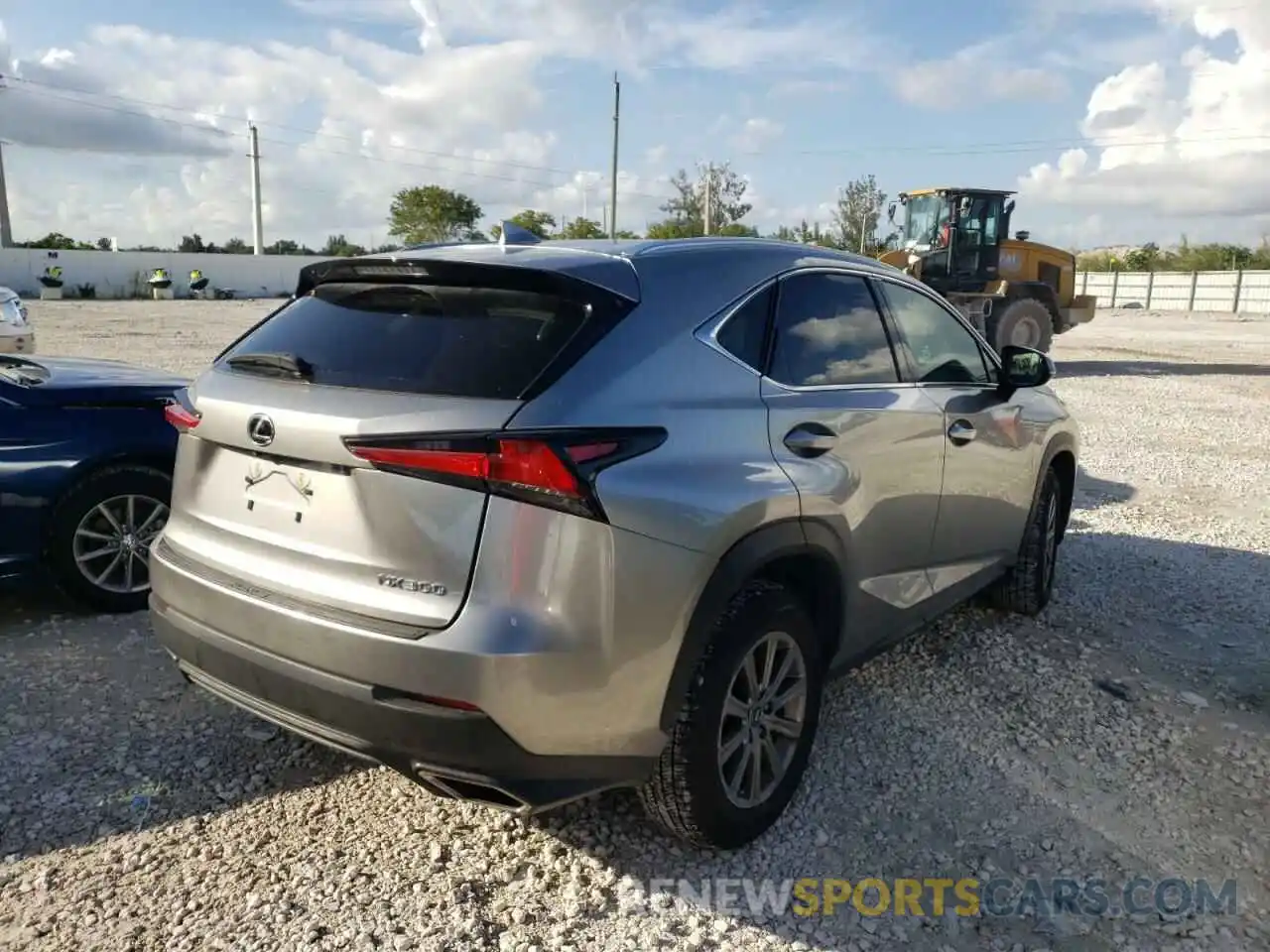 4 Photograph of a damaged car JTJDARBZ2M2183911 LEXUS NX 2021