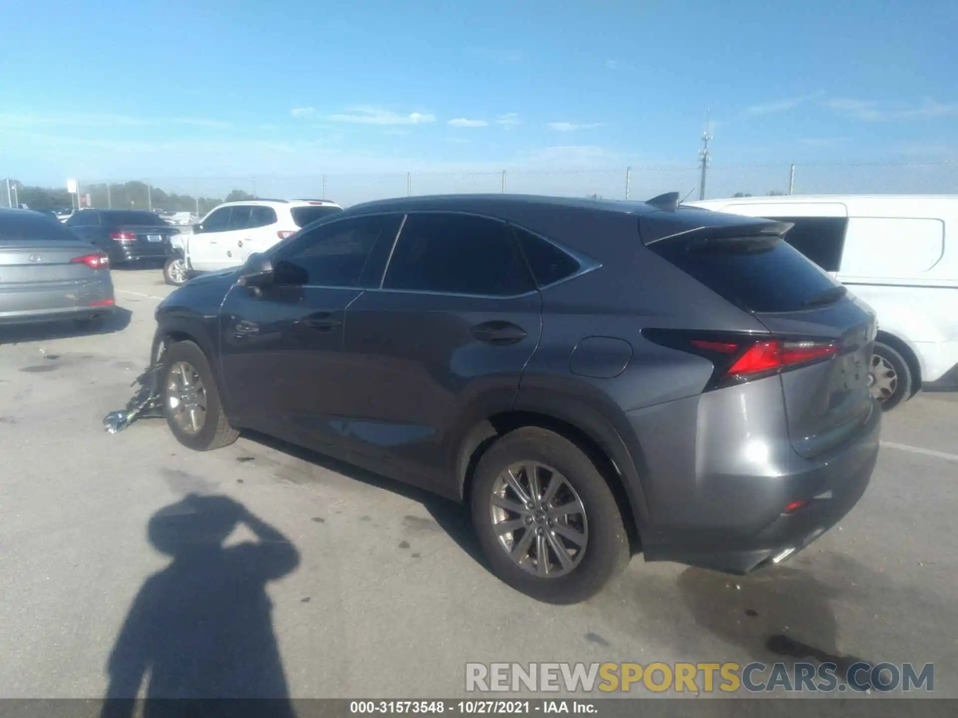 3 Photograph of a damaged car JTJDARBZ2M2184850 LEXUS NX 2021