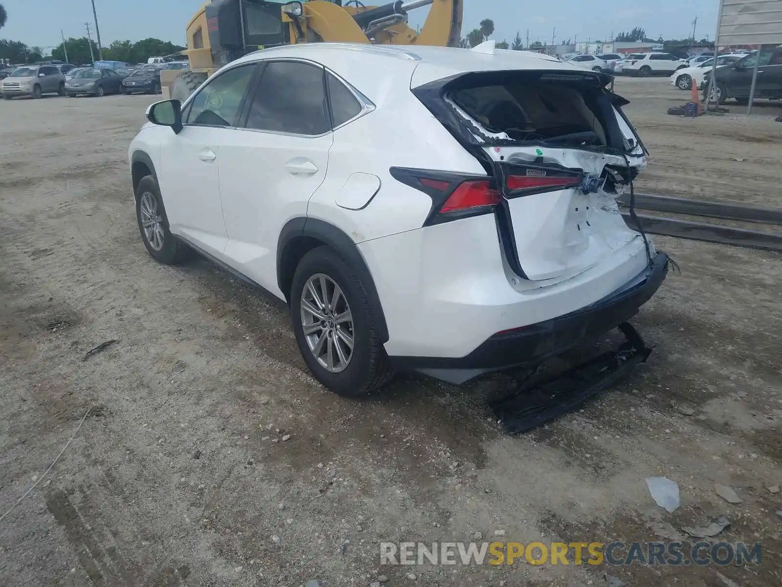 3 Photograph of a damaged car JTJDARBZ2M5026815 LEXUS NX 2021