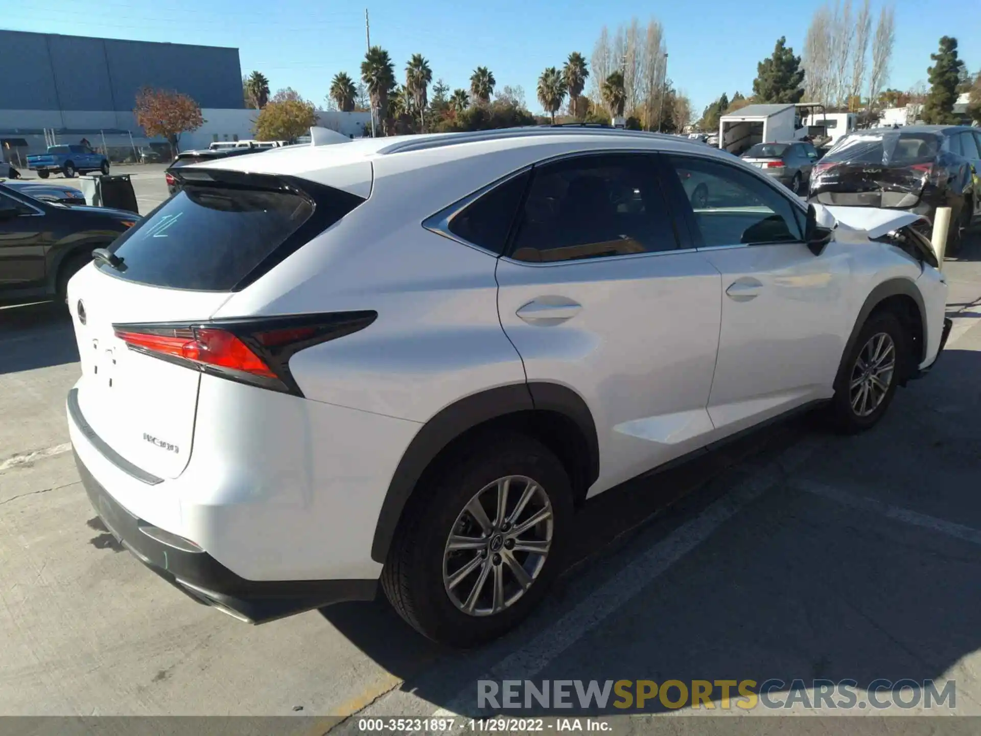 4 Photograph of a damaged car JTJDARBZ2M5028483 LEXUS NX 2021