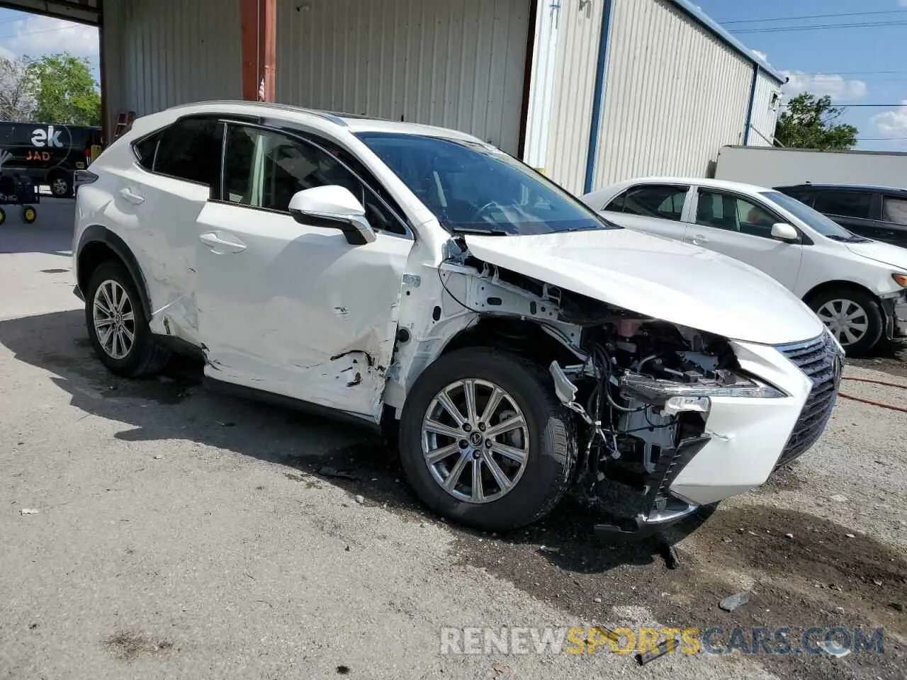 4 Photograph of a damaged car JTJDARBZ2M5028774 LEXUS NX 2021