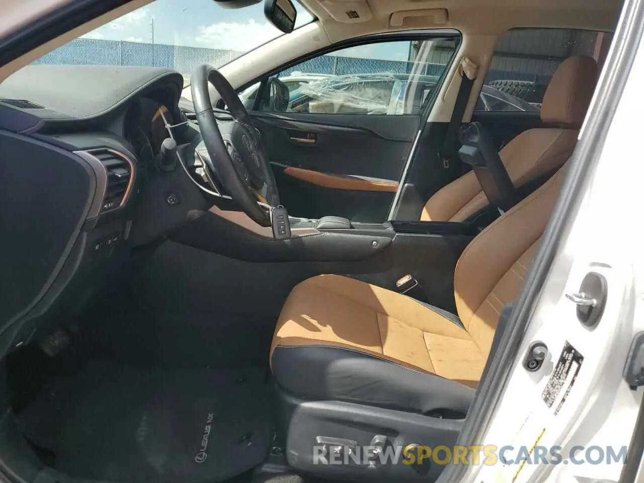 7 Photograph of a damaged car JTJDARBZ2M5028774 LEXUS NX 2021
