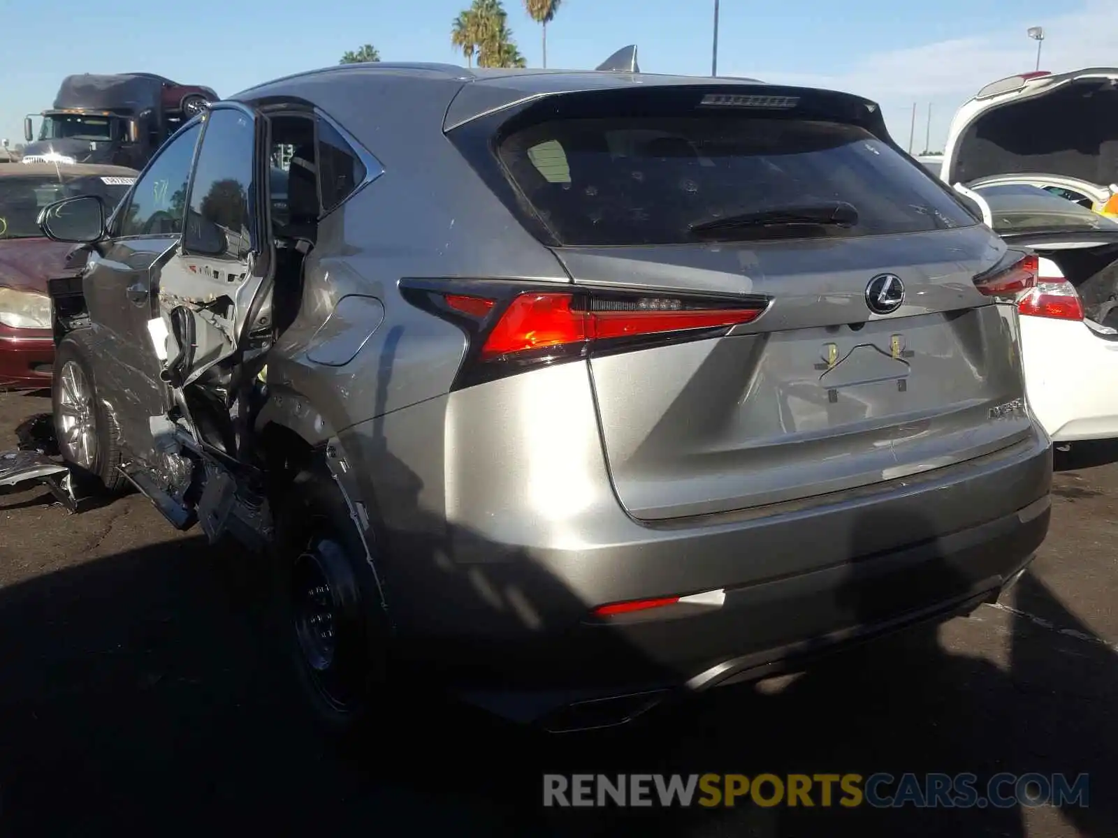 3 Photograph of a damaged car JTJDARBZ3M2183738 LEXUS NX 2021