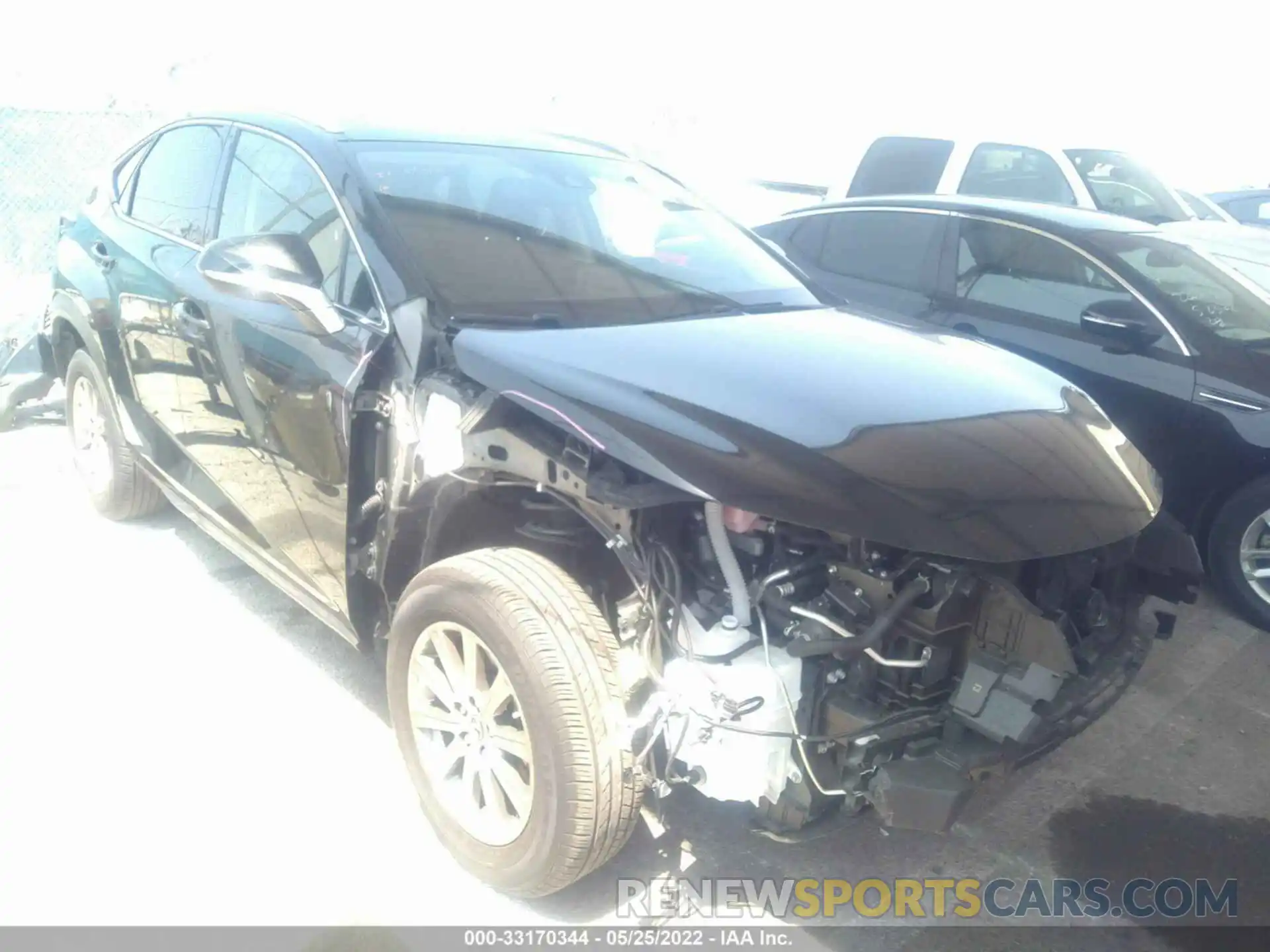 1 Photograph of a damaged car JTJDARBZ3M2189863 LEXUS NX 2021