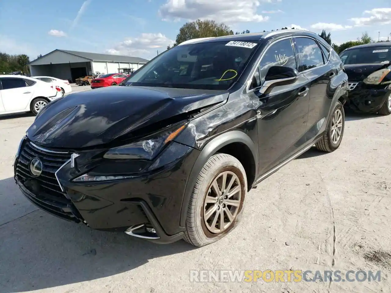 2 Photograph of a damaged car JTJDARBZ3M2194724 LEXUS NX 2021