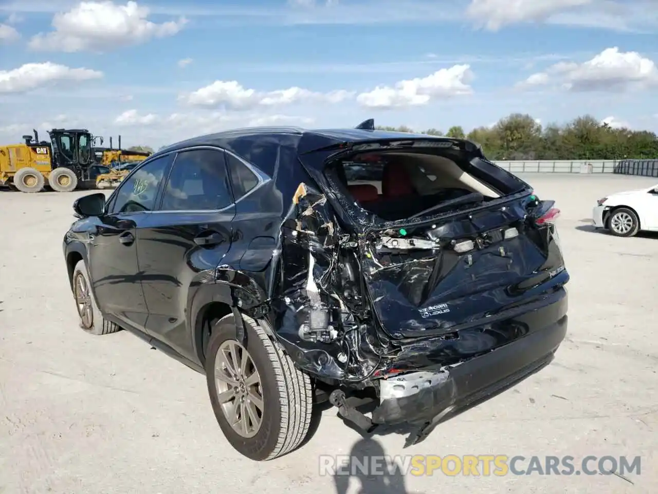 3 Photograph of a damaged car JTJDARBZ3M2194724 LEXUS NX 2021