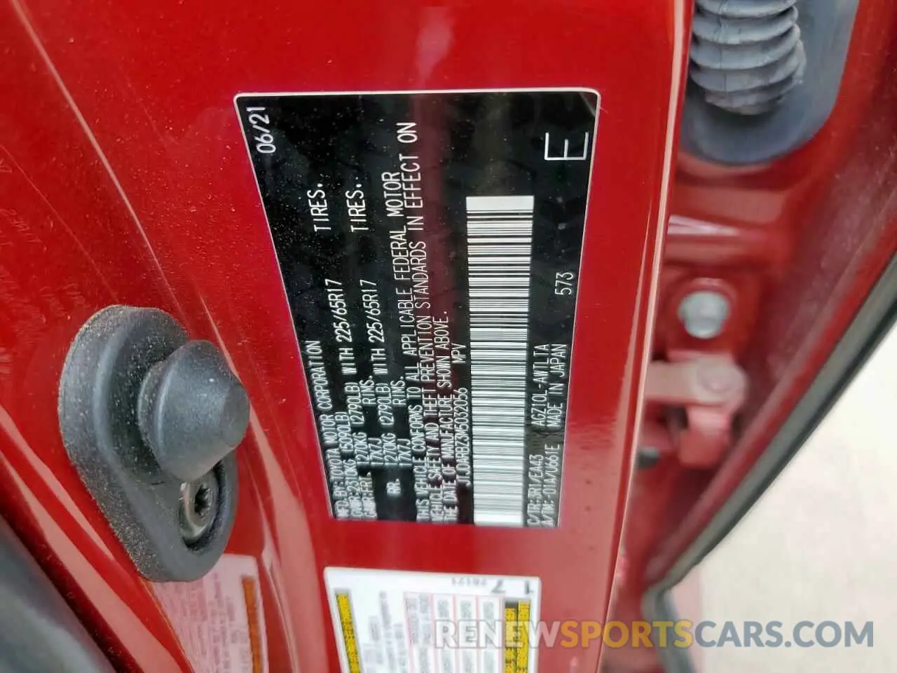 13 Photograph of a damaged car JTJDARBZ3M5032056 LEXUS NX 2021