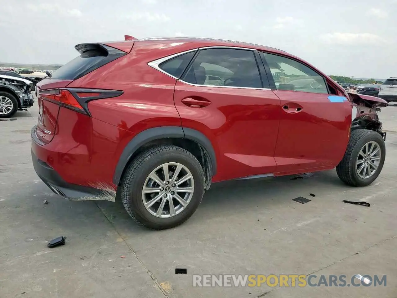 3 Photograph of a damaged car JTJDARBZ3M5032056 LEXUS NX 2021