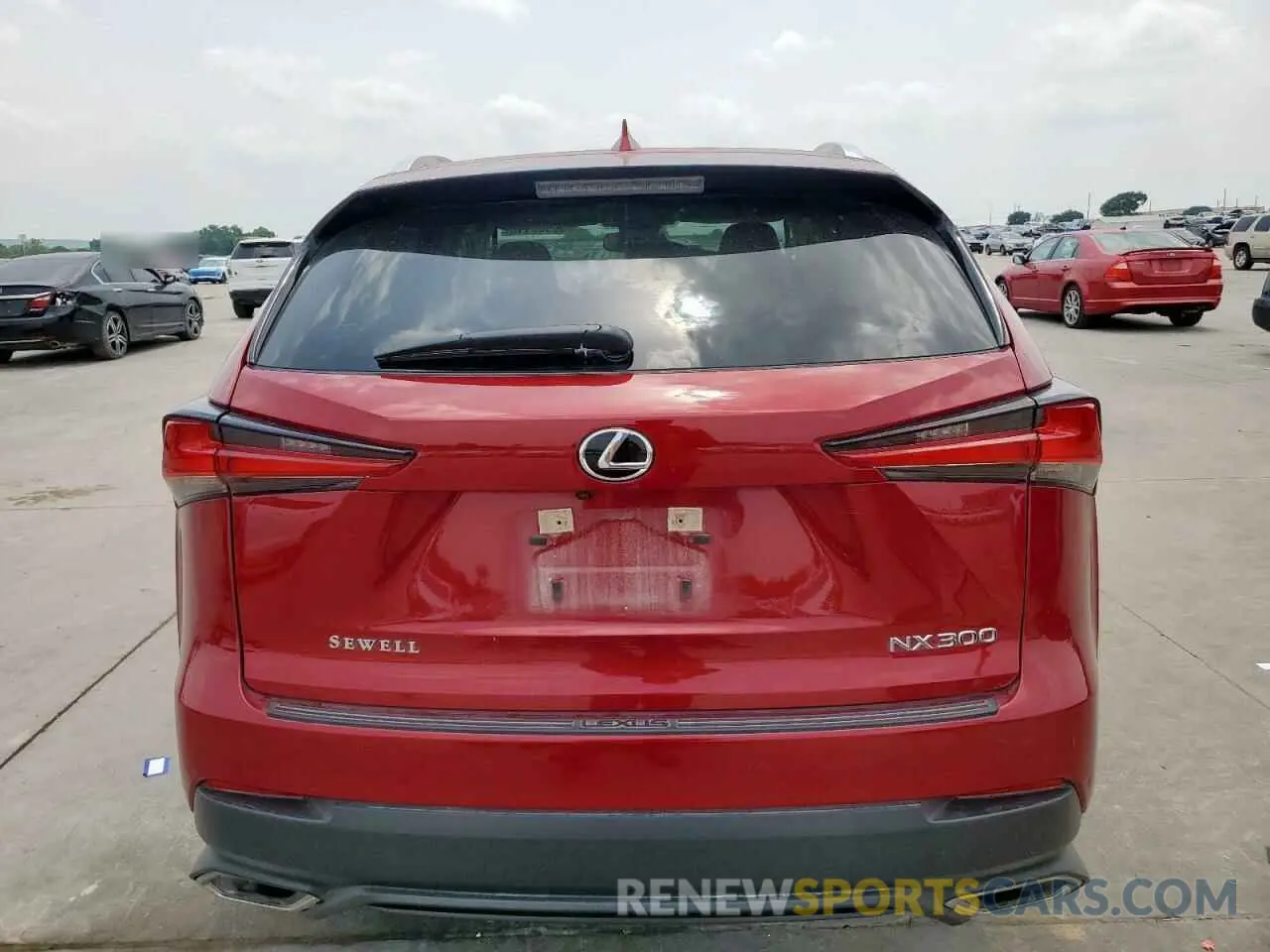 6 Photograph of a damaged car JTJDARBZ3M5032056 LEXUS NX 2021