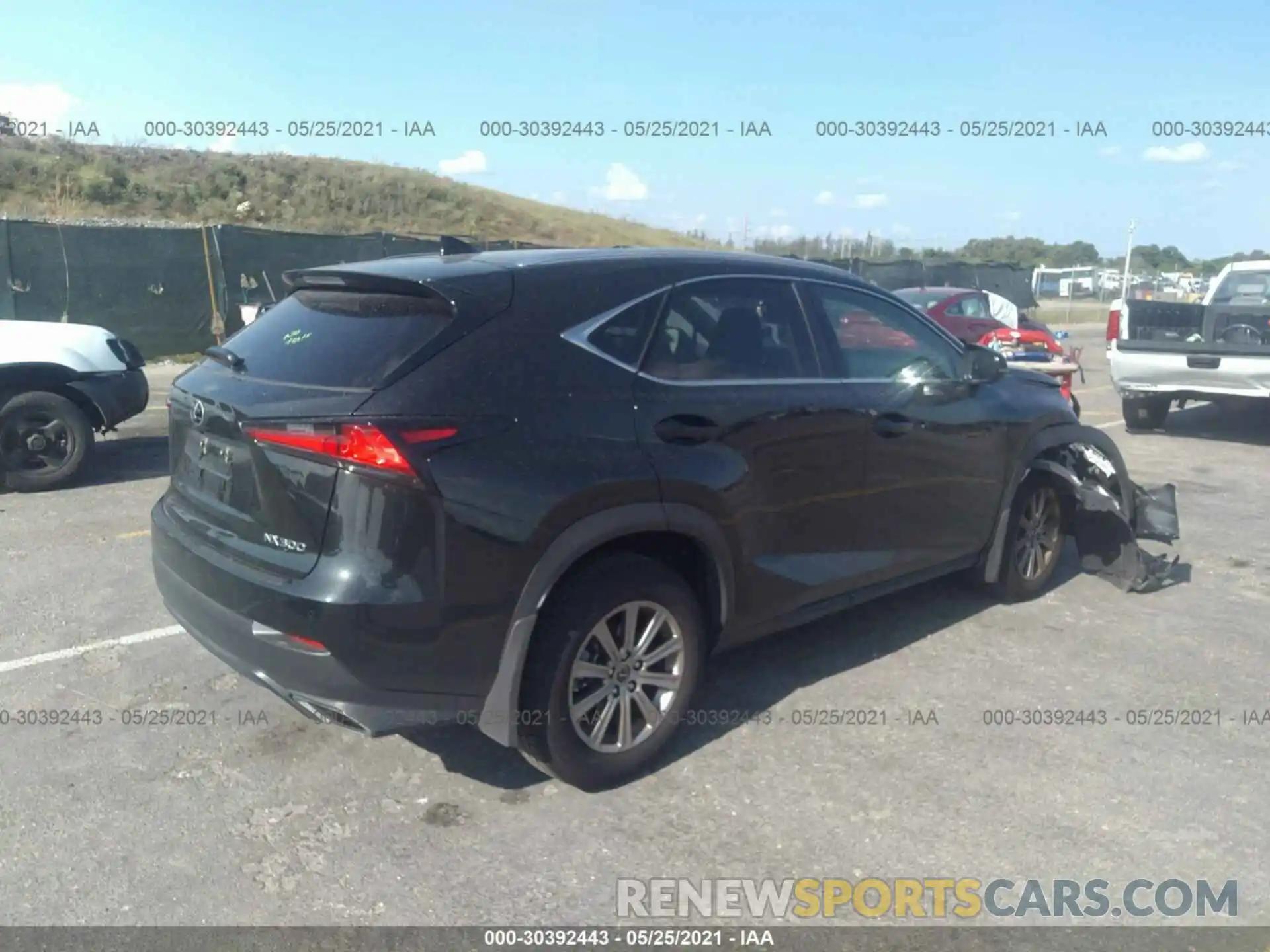 4 Photograph of a damaged car JTJDARBZ4M2183540 LEXUS NX 2021