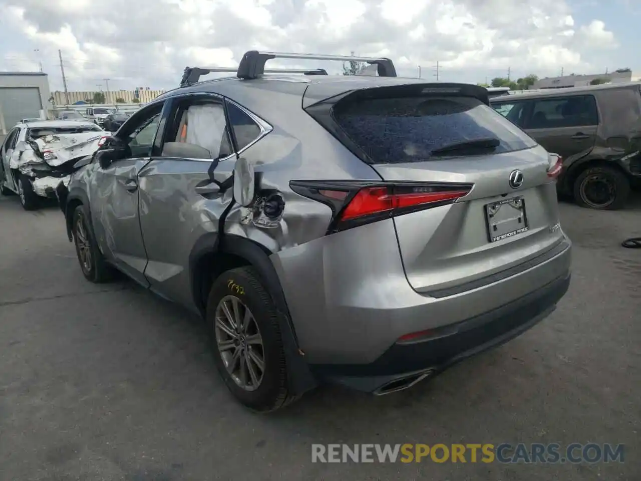 3 Photograph of a damaged car JTJDARBZ4M2189953 LEXUS NX 2021