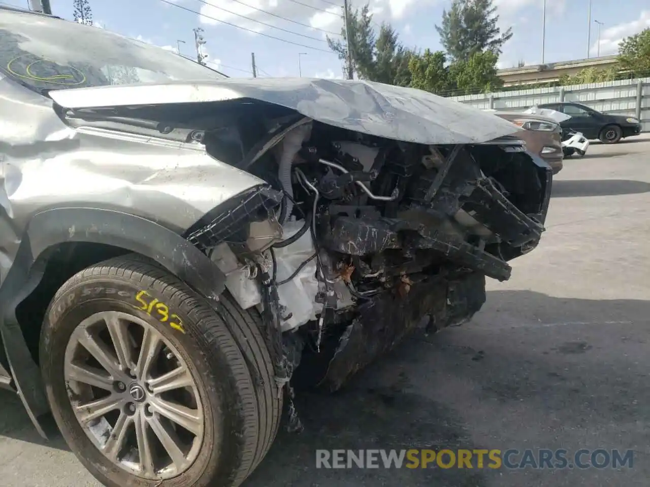 9 Photograph of a damaged car JTJDARBZ4M2189953 LEXUS NX 2021