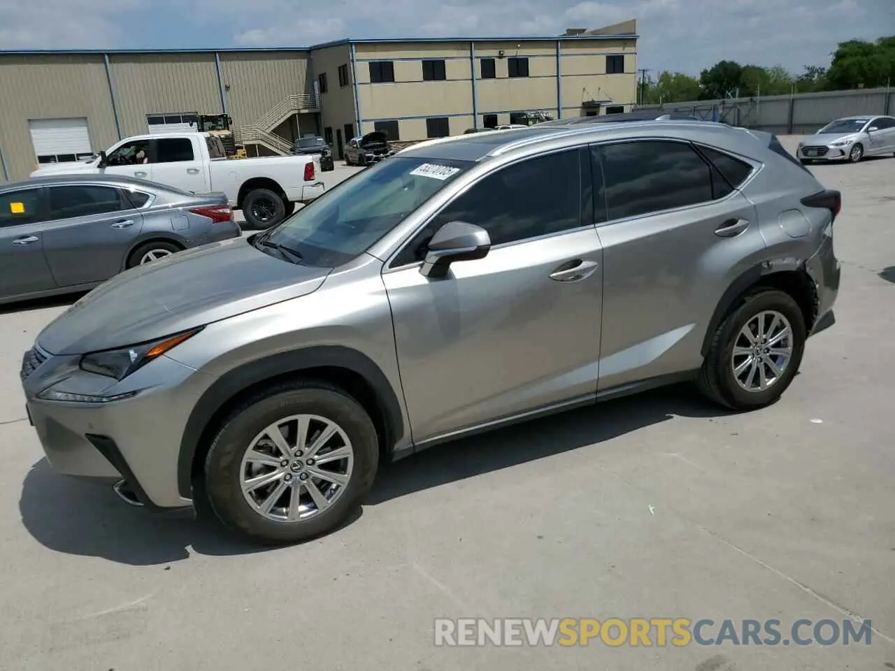 1 Photograph of a damaged car JTJDARBZ4M2190603 LEXUS NX 2021