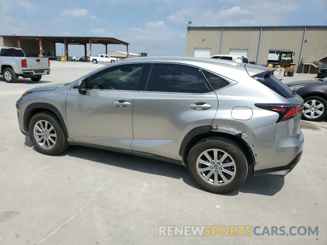 3 Photograph of a damaged car JTJDARBZ4M2190603 LEXUS NX 2021