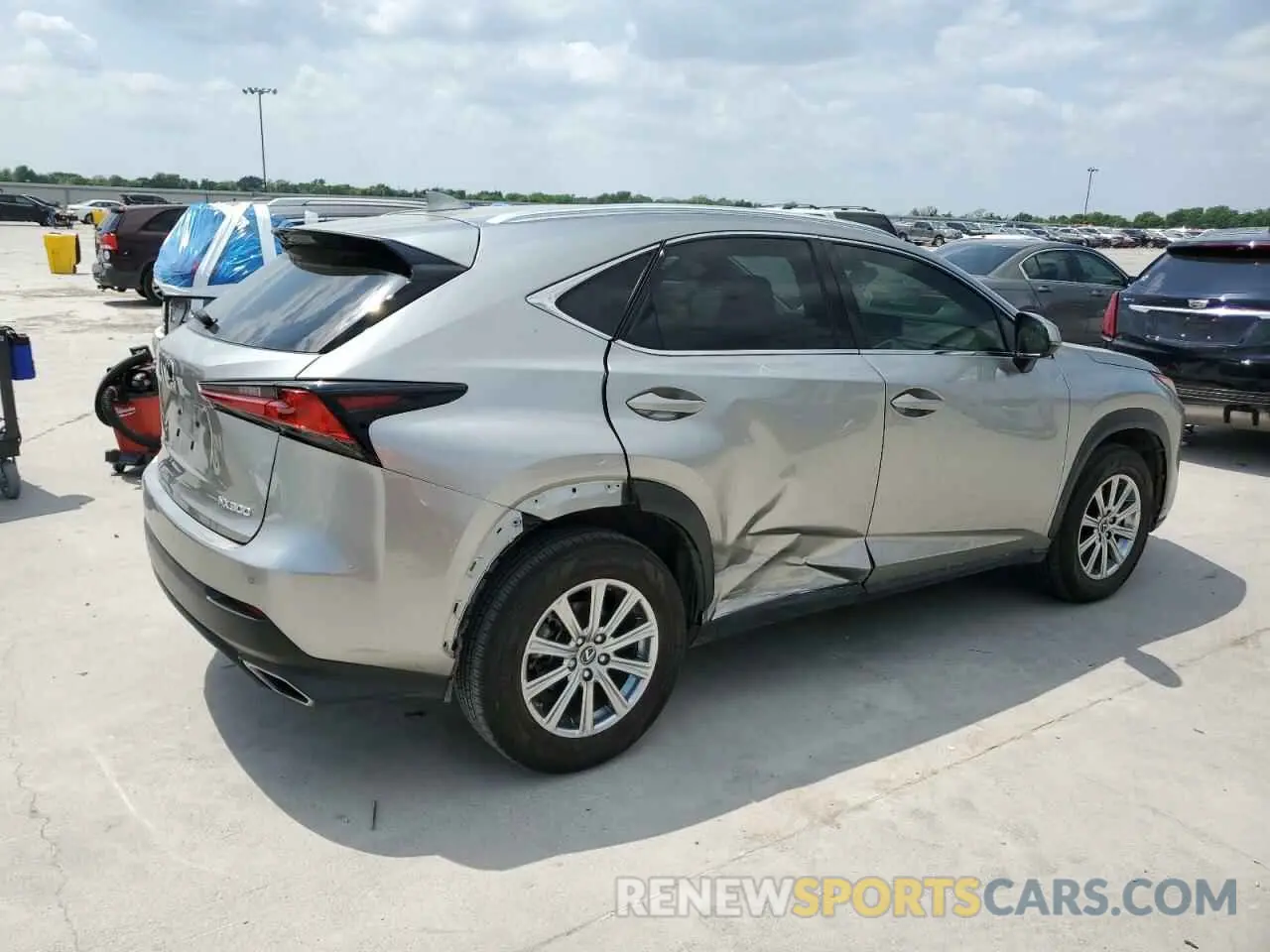 4 Photograph of a damaged car JTJDARBZ4M2190603 LEXUS NX 2021