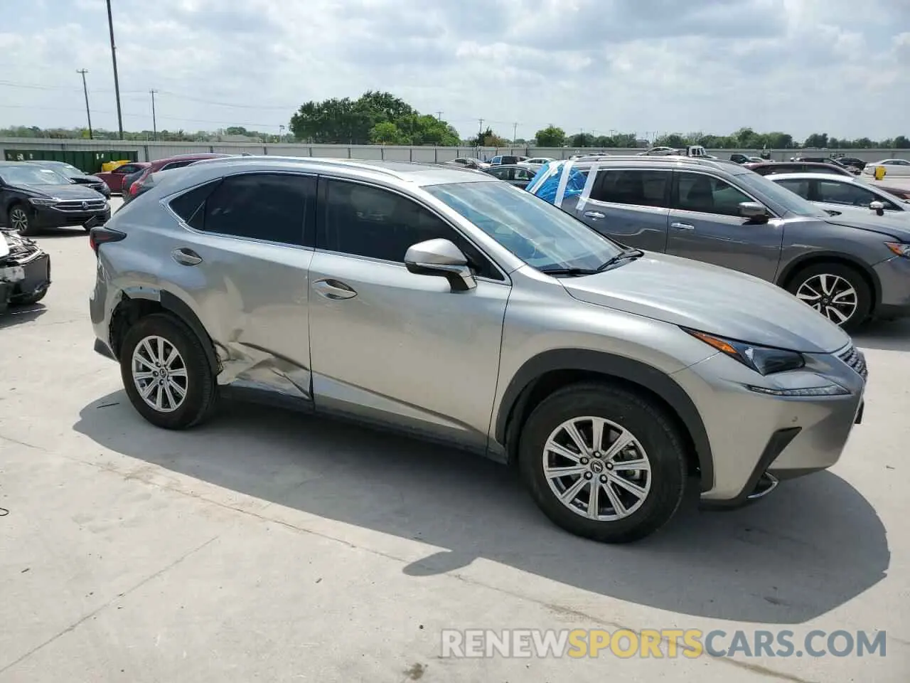 5 Photograph of a damaged car JTJDARBZ4M2190603 LEXUS NX 2021