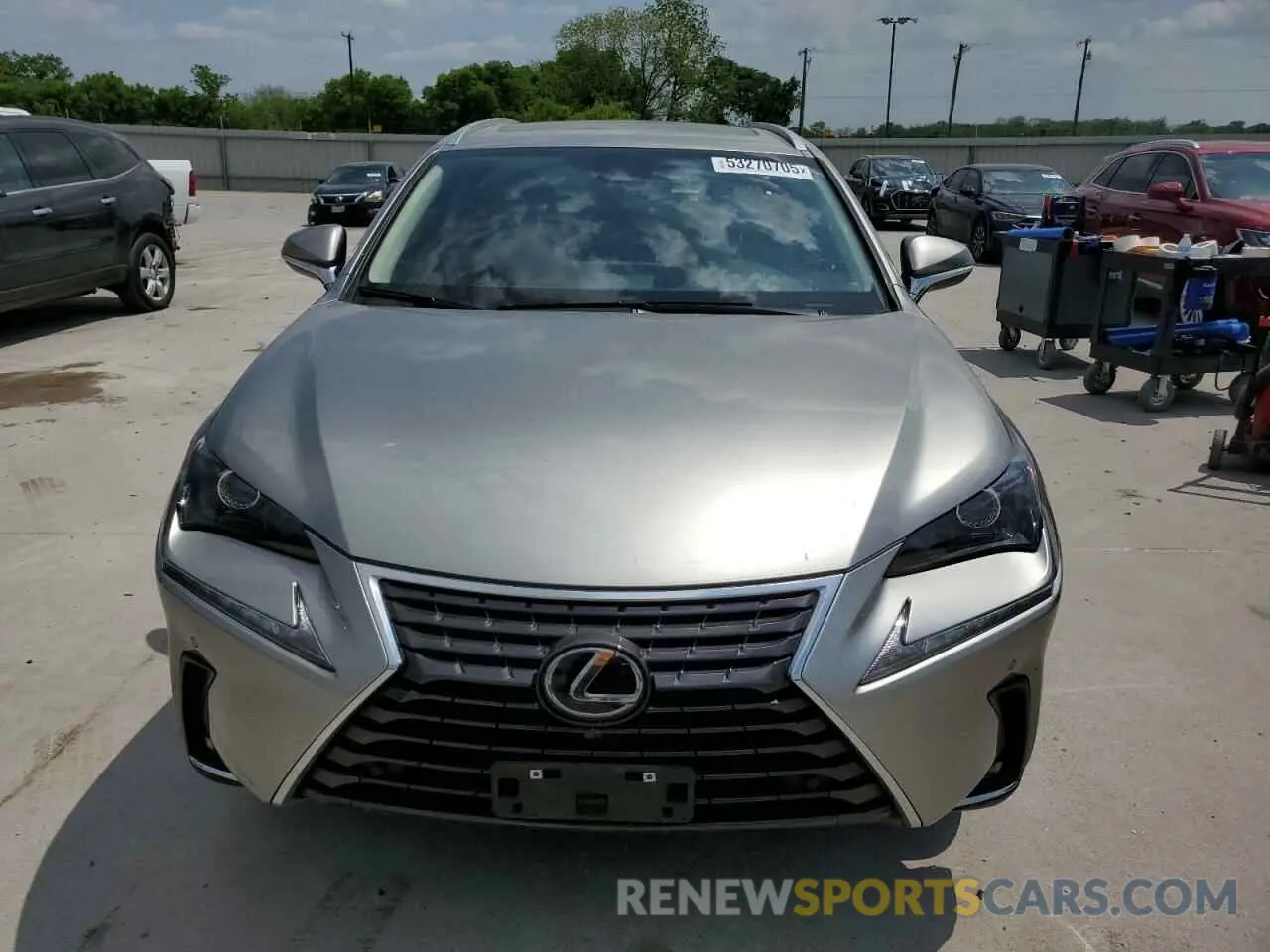 6 Photograph of a damaged car JTJDARBZ4M2190603 LEXUS NX 2021