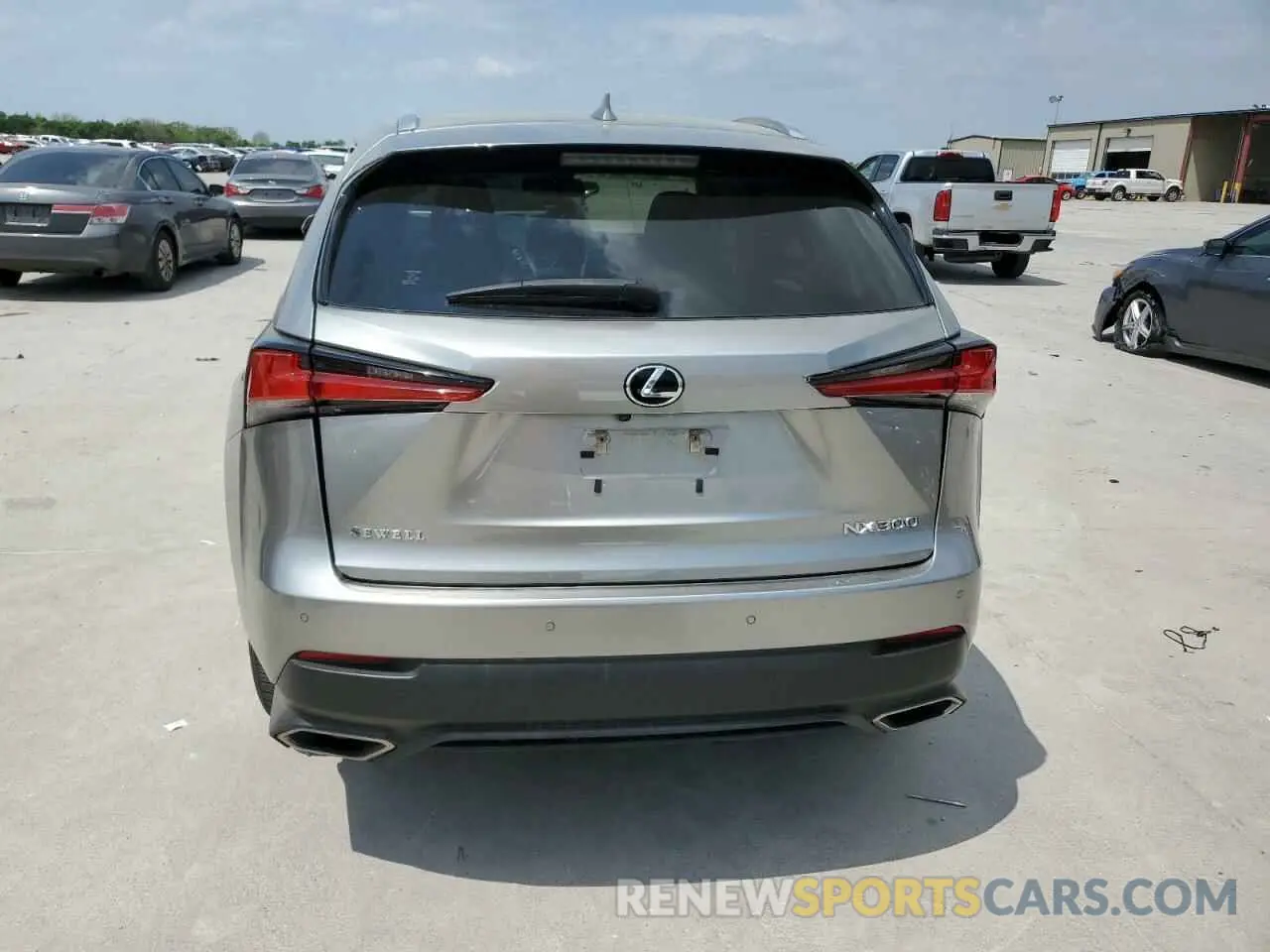 8 Photograph of a damaged car JTJDARBZ4M2190603 LEXUS NX 2021
