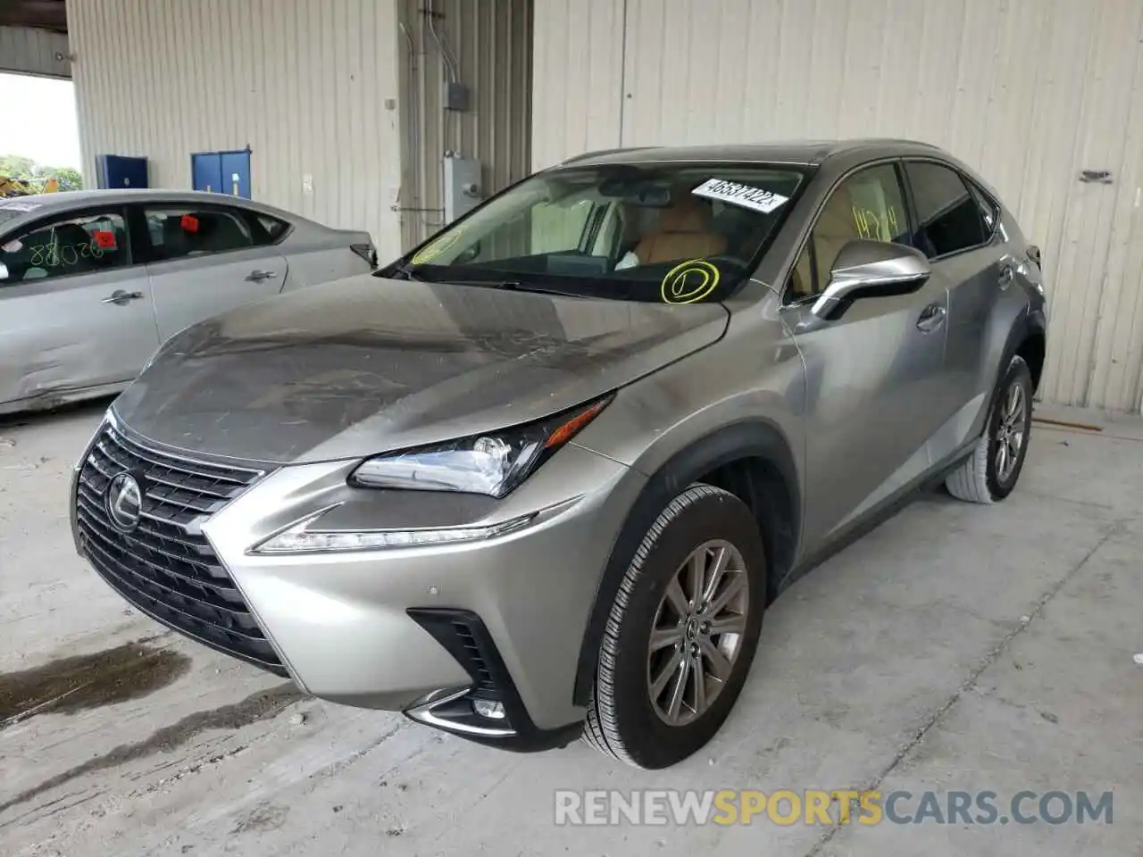 2 Photograph of a damaged car JTJDARBZ4M2191895 LEXUS NX 2021