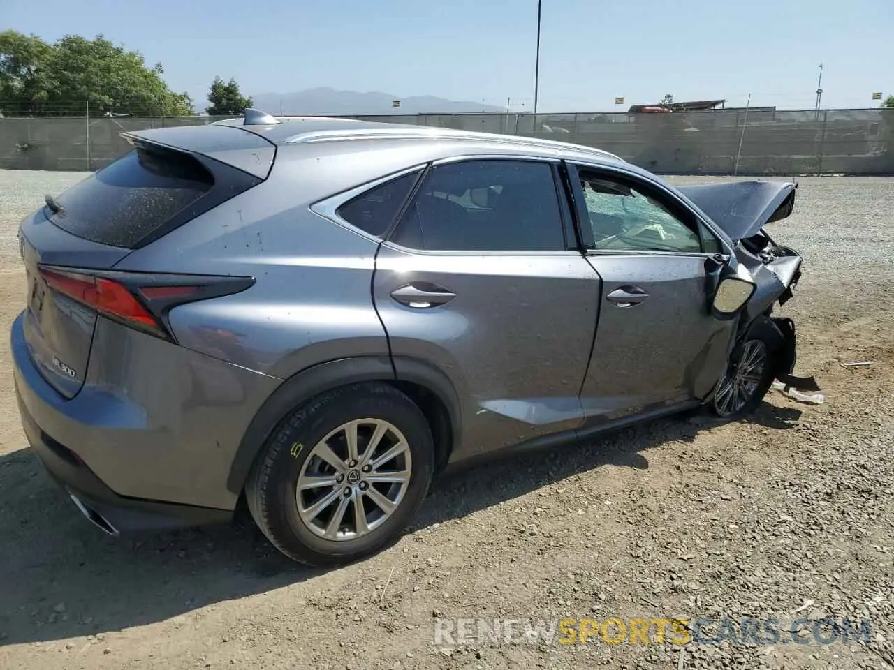 3 Photograph of a damaged car JTJDARBZ4M2192979 LEXUS NX 2021